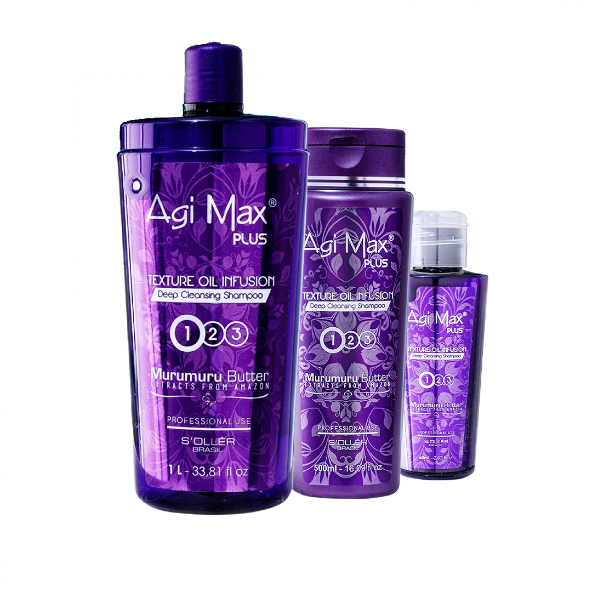 Produto Step 1 - Shampoo Deep Cleansing | Coleção Agi Max Plus